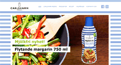 Desktop Screenshot of carlshamnmejeri.se